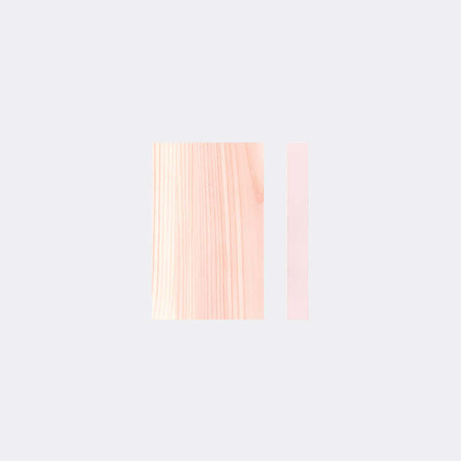 Appree Wood pattern small sticky memo notes