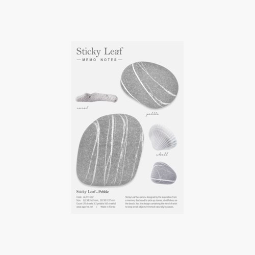 Pebble sticky memo notes - Medium