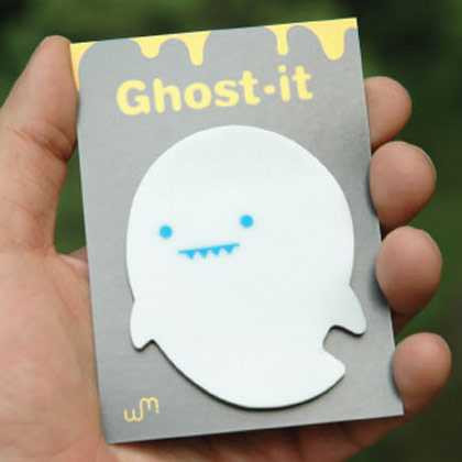 Ghost See through sticky memo notes 40 sheets