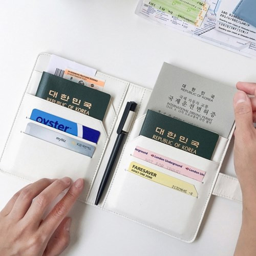 Seeso Double passport cover case holder