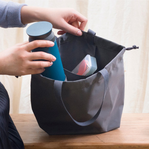 Travelus air bag drawstring medium shoulder tote bag