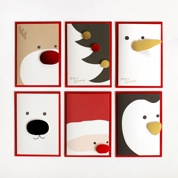 DBD Cute Christmas card with envelope