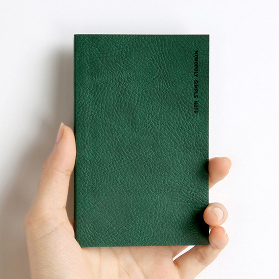 Monopoly Simple diario small lined notebook