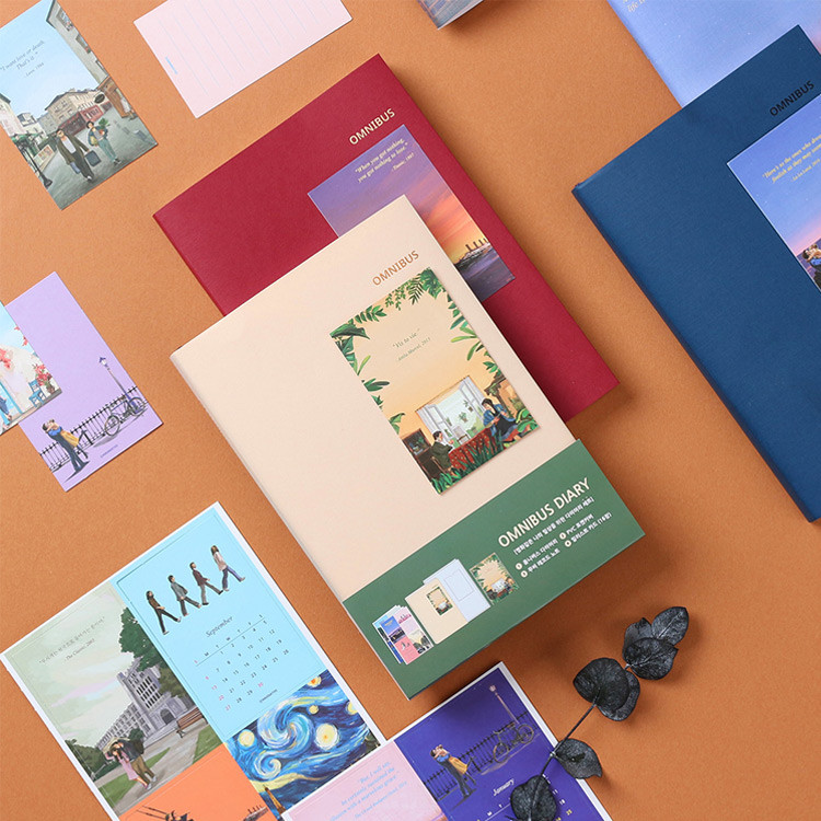 Wanna This Omnibus dateless weekly diary planner

