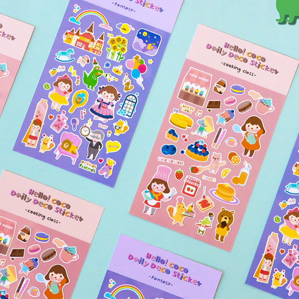 Ardium Hello coco removable daily deco sticker