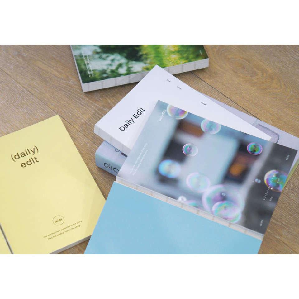 O check simple edit dateless daily diary journal