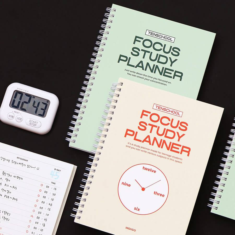 Tenschool Study Sticky Notepad - Study Tool for Students