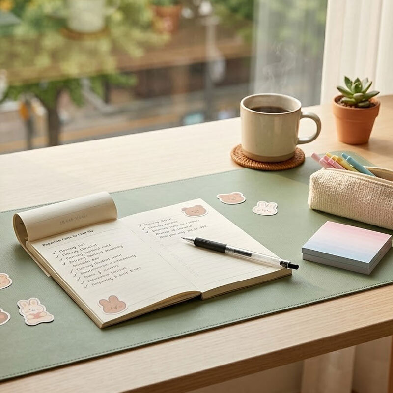 >Transform Your Desk into a Cozy Sanctuary