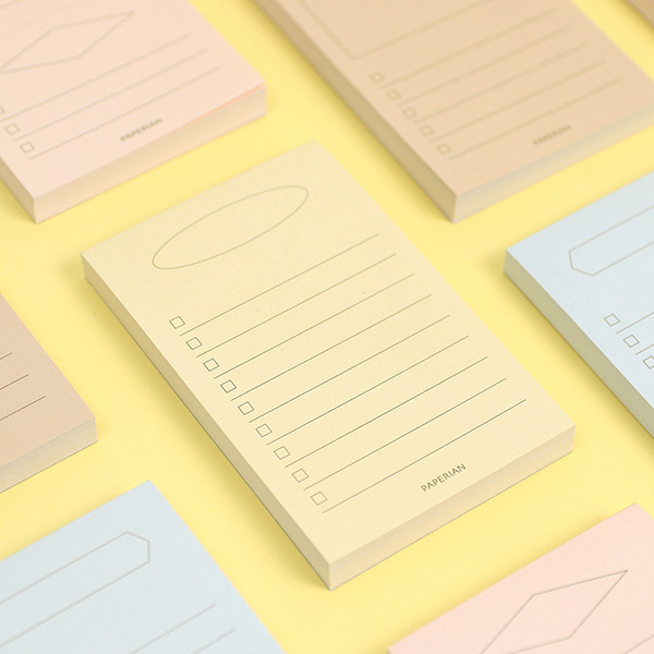 PAPERIAN Make a memo my checklist notepad