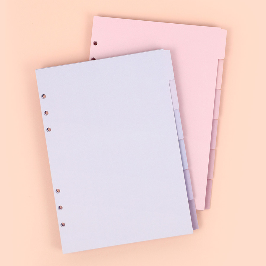 A5 Planner Filler Paper 5-3/4 x 8-1/4, College Ruled, 6-Hole Punched  Loose Leaf Paper for 6-Ring Binders, Pack of 100 Sheets