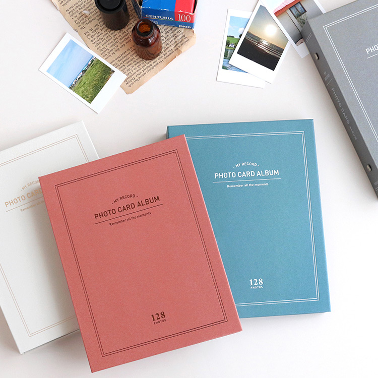 My record Instax mini polaroid slip in pocket photo album