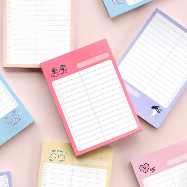 ICONIC Haru dateless daily vocabulary desk pad