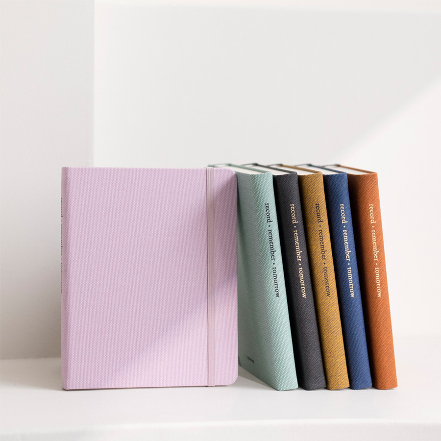Byfulldesign Making memory small and wide lined notebook