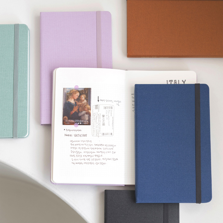 Byfulldesign Making memory medium grid notebook ver2