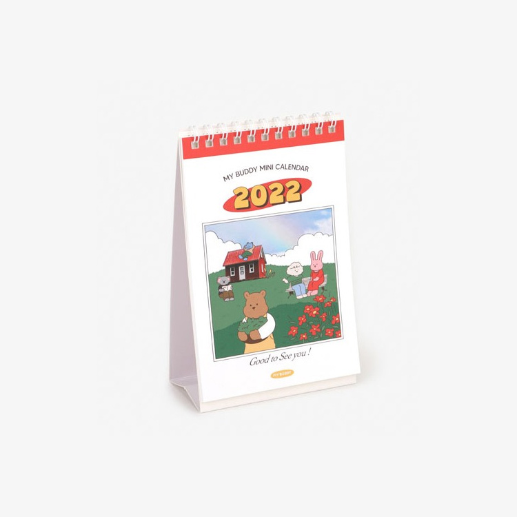 Dailylike 2022 My Buddy Mini Monthly Desk Calendar