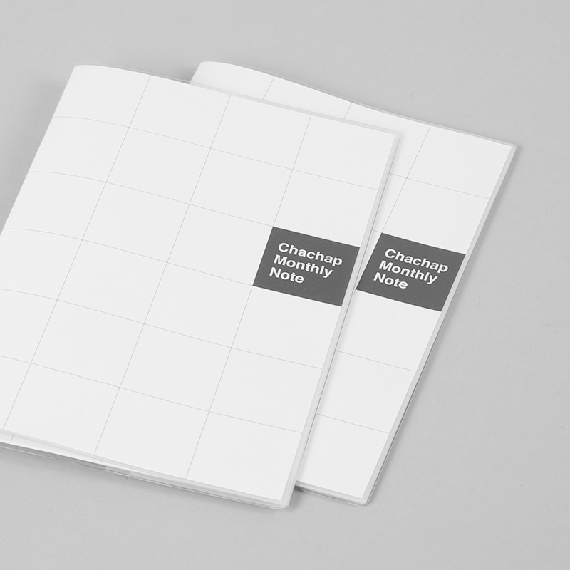 Chachap 12 Month Slim Dateless Monthly Planner