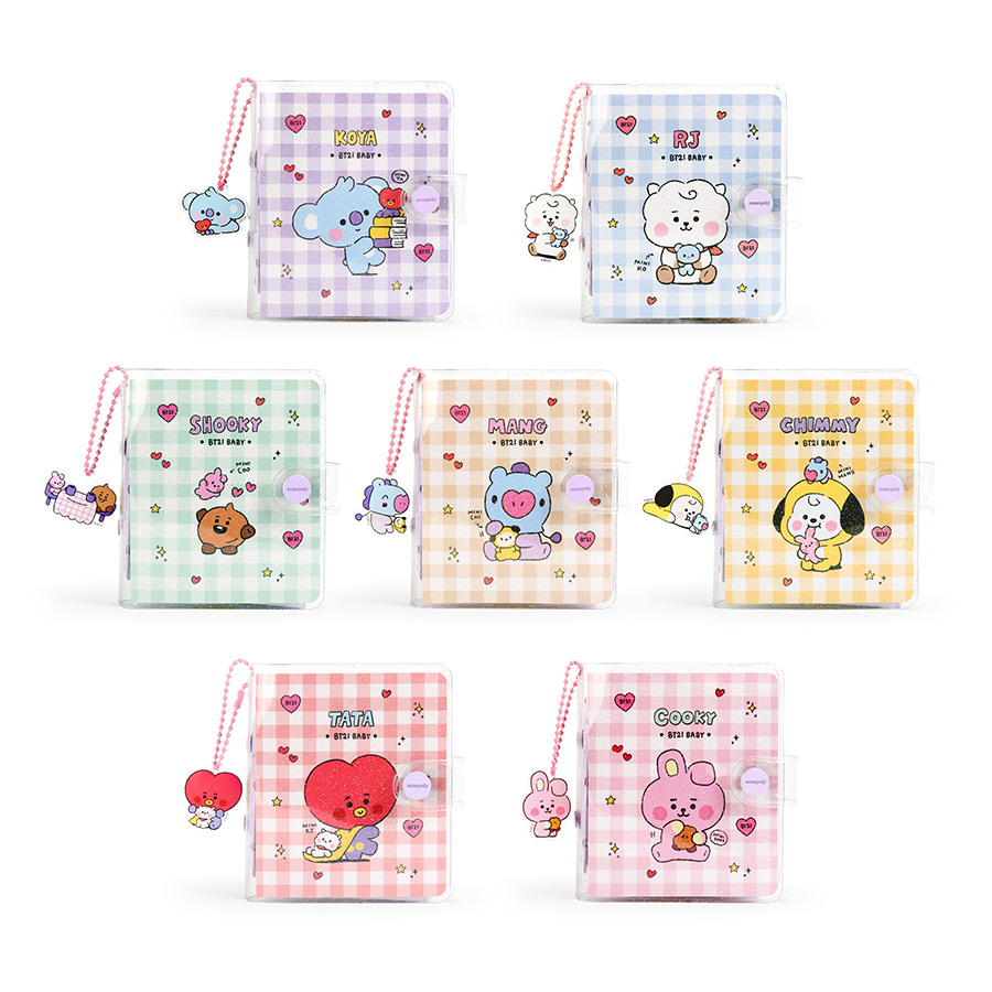 BT21 Little Buddy 3 ring Notebook with Keyring