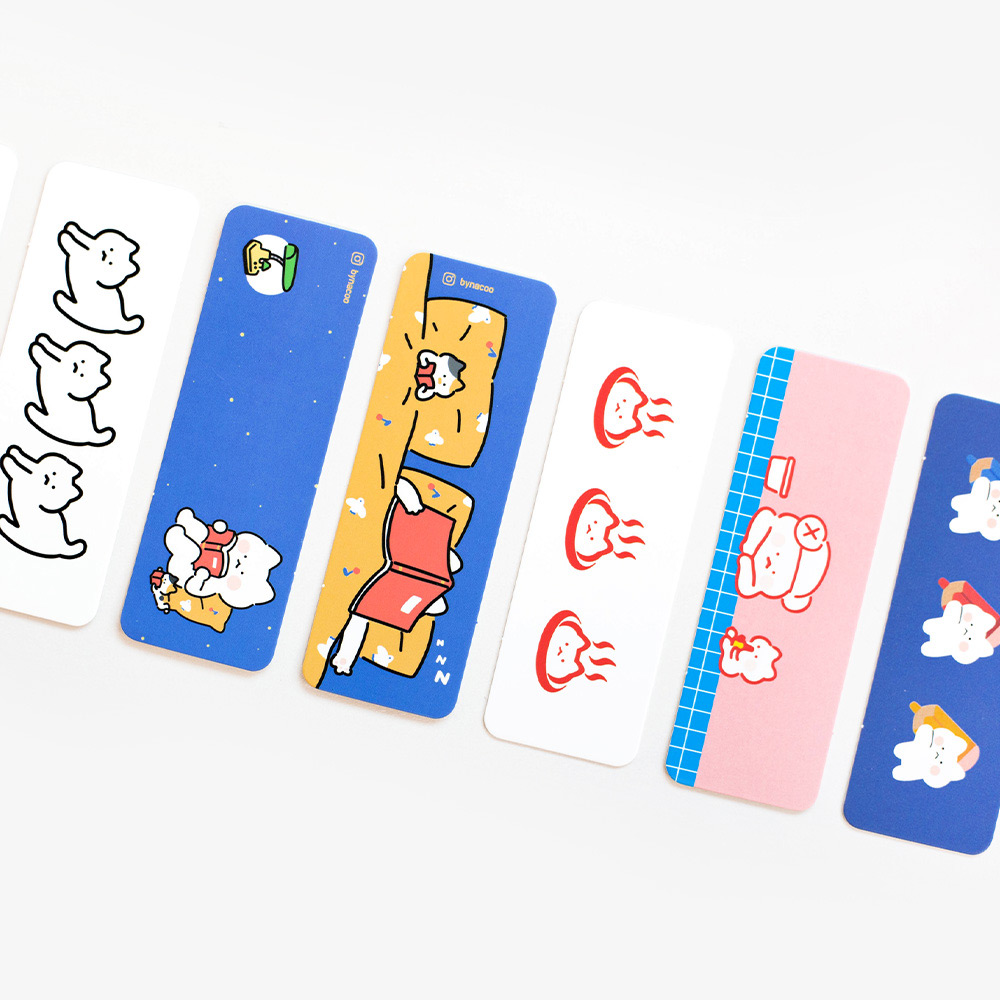 Nacoo Annyang Kitty Daily Life Paper Bookmark Set
