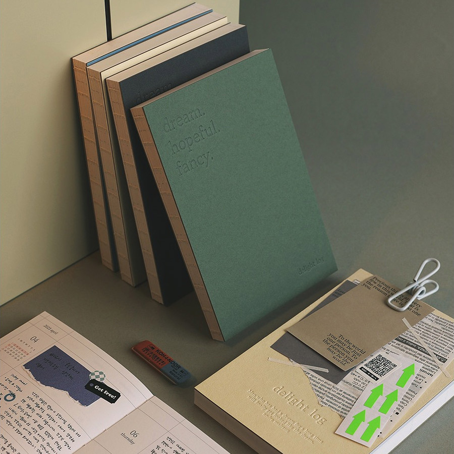 Wanna This 2023 Delight Log B6 Dated Weekly Diary Planner