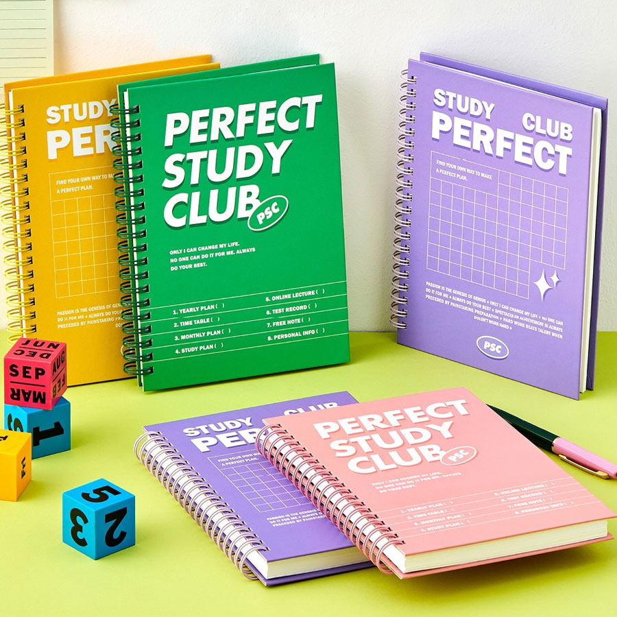 Ardium Perfect Study Club Dateless Daily Planner Ver2