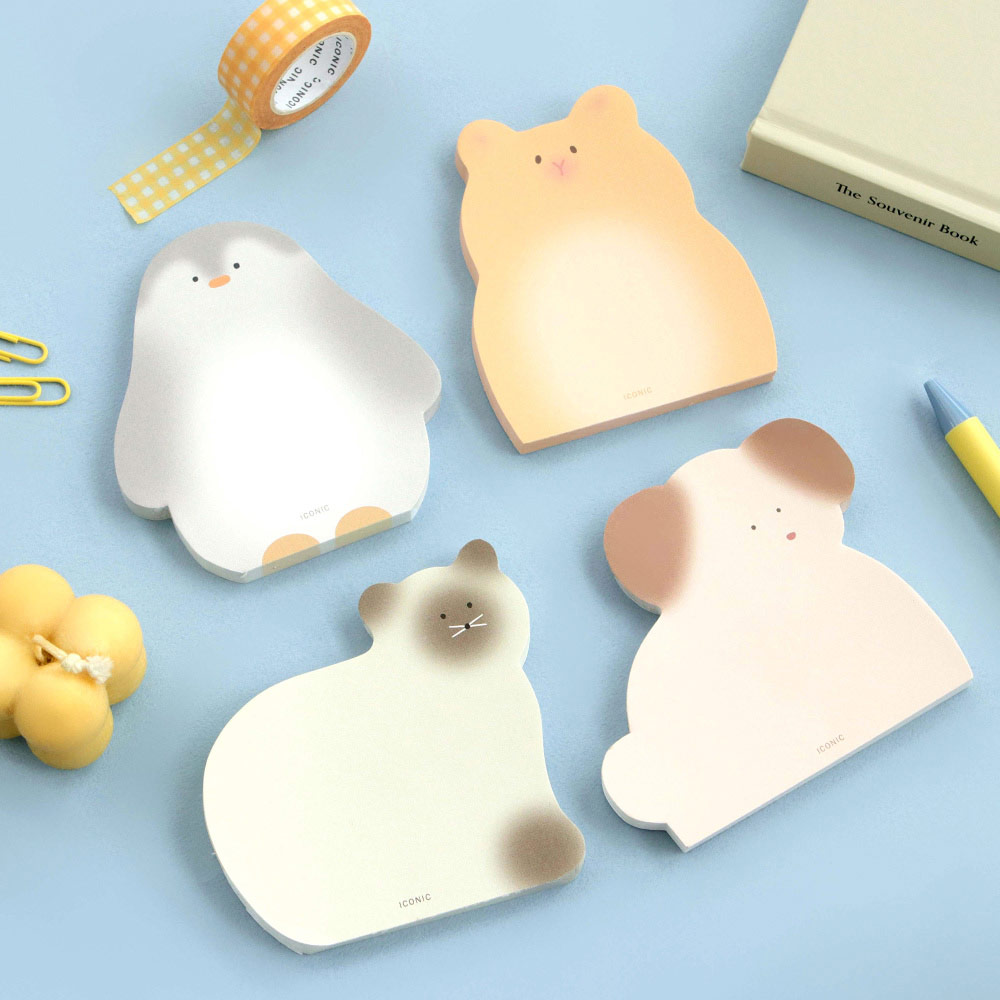 Iconic Animal 60 Sheets Memo Writing Notepad 05-08