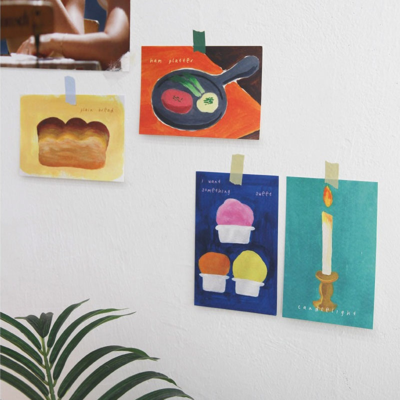 Jam Studio Little Thing Hand Drawing Postcard Ver 2