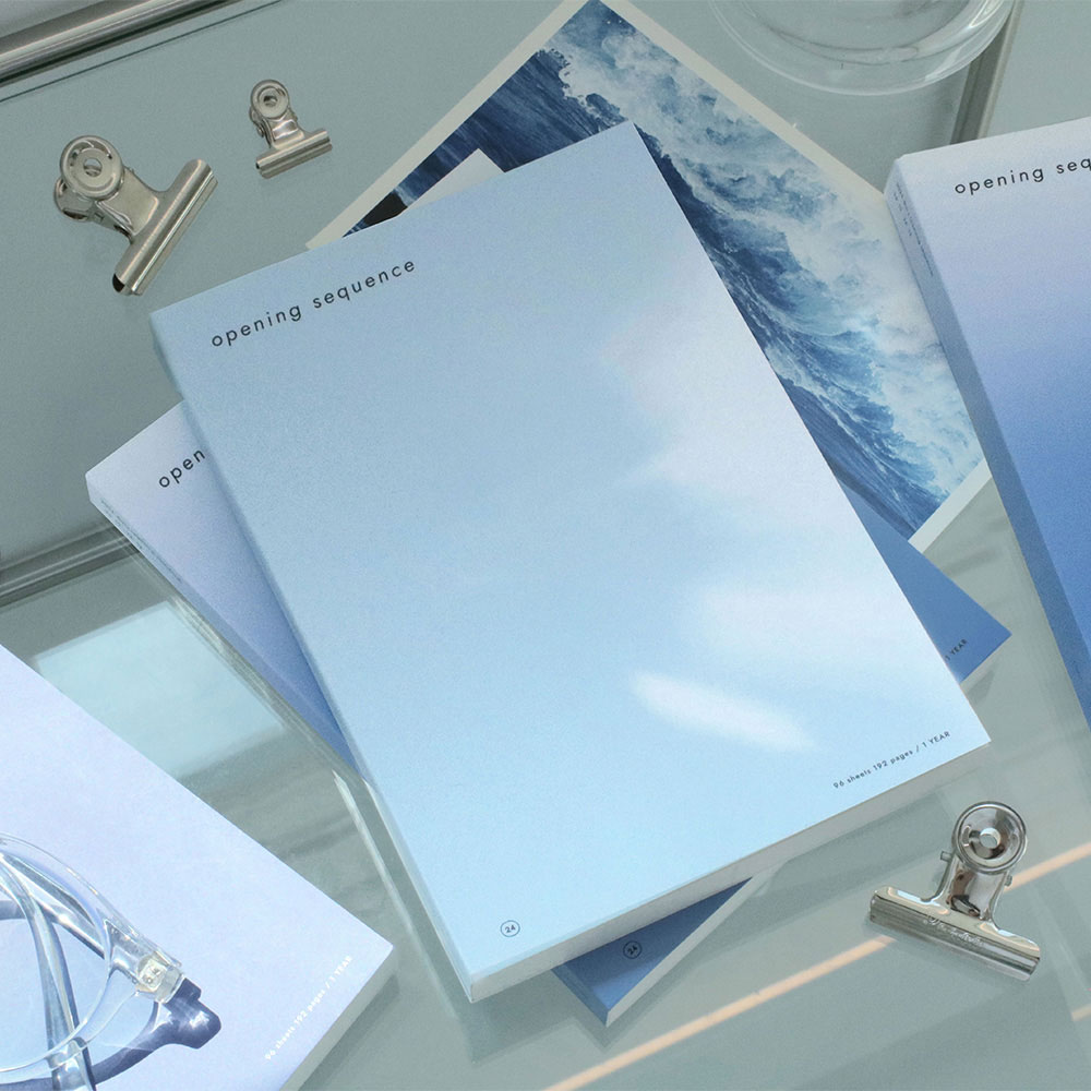 2024 Opening Sequence B6 Dated Weekly Diary Planner