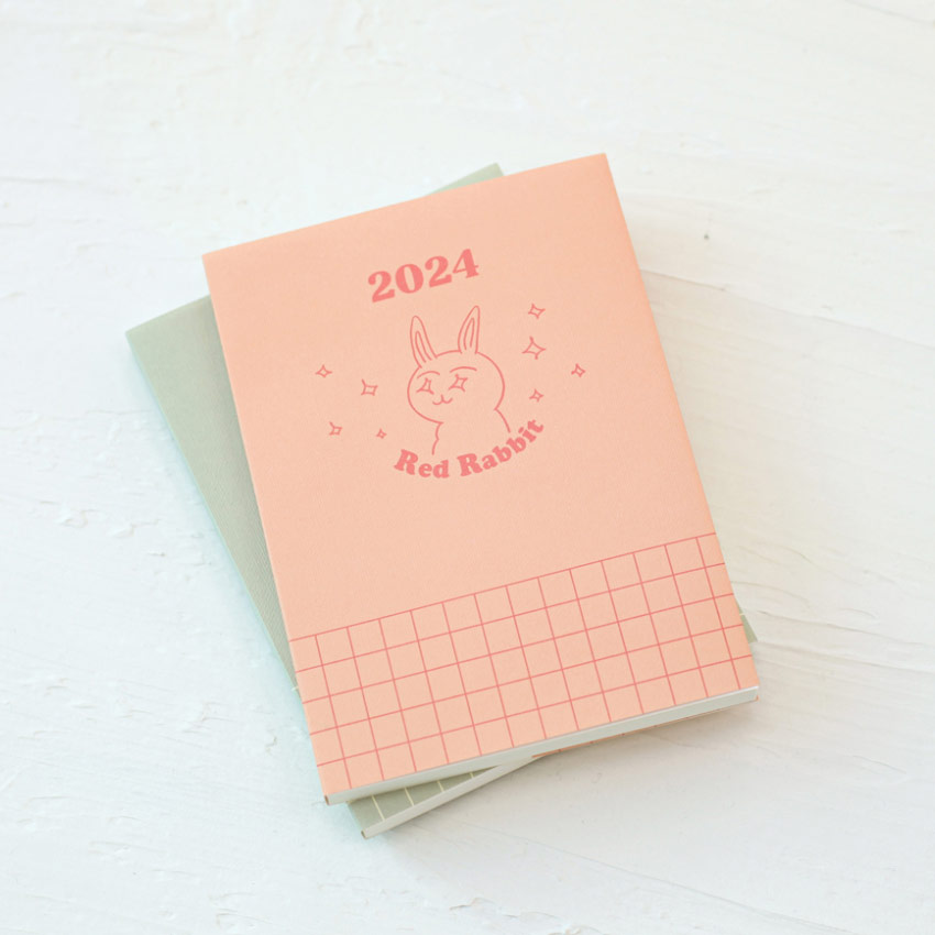 2024 Red Rabbit A6 Dated Weekly Planner Diary