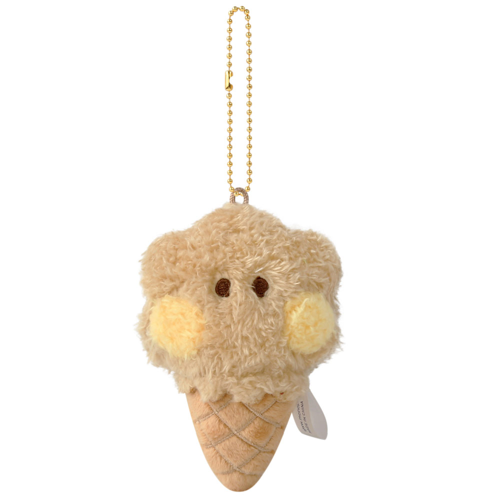 BT21 Minini Shooky Ice Cream Plush Keyring Keyclip