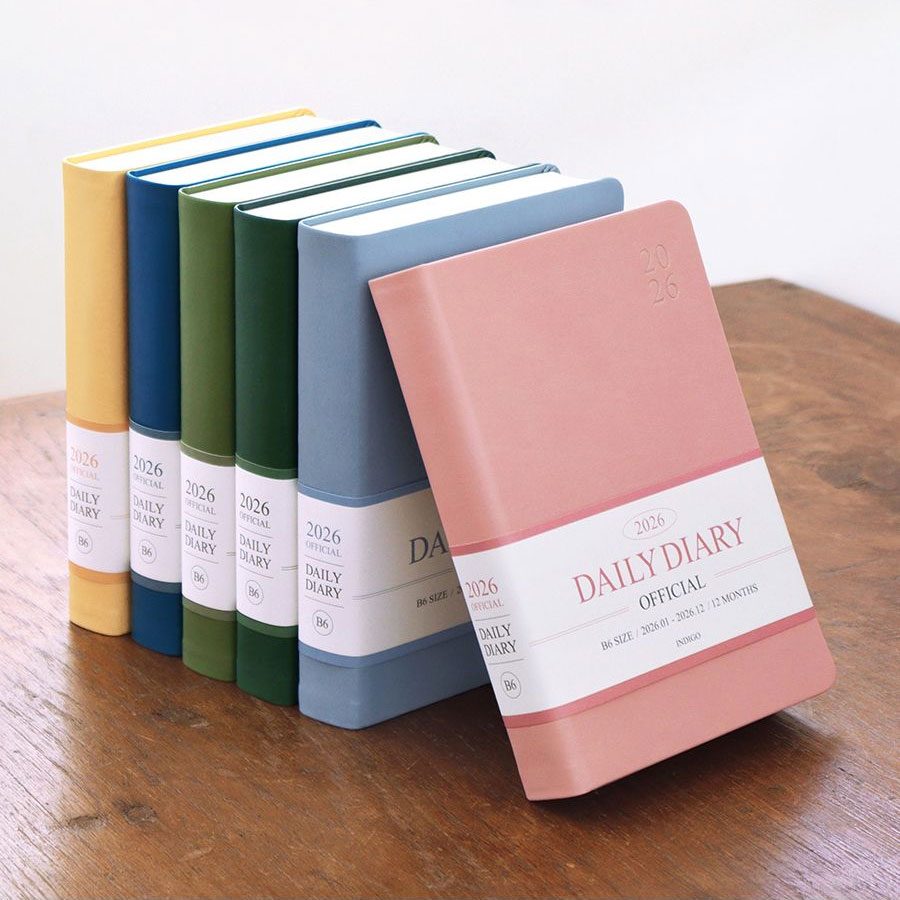 2026 Official B6 Dated Daily Planner