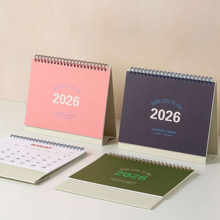2026 Good Luck To You Desk Calendar