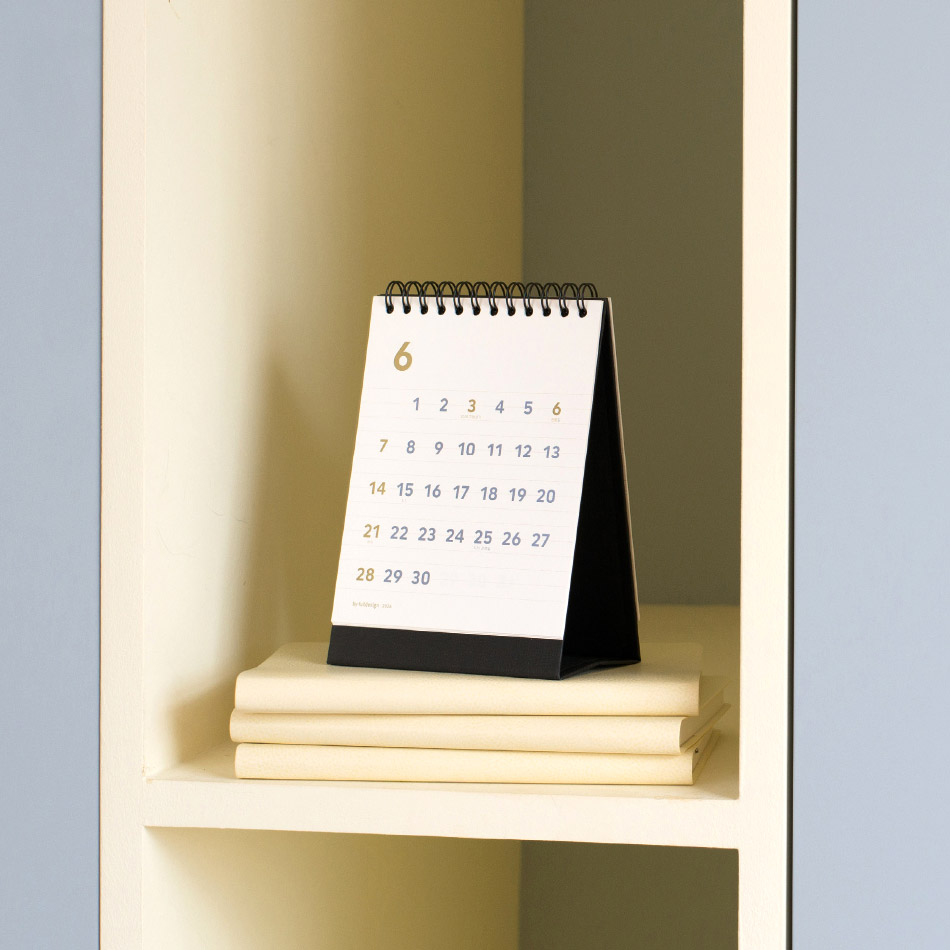 2026 Lined Small Desk Calendar