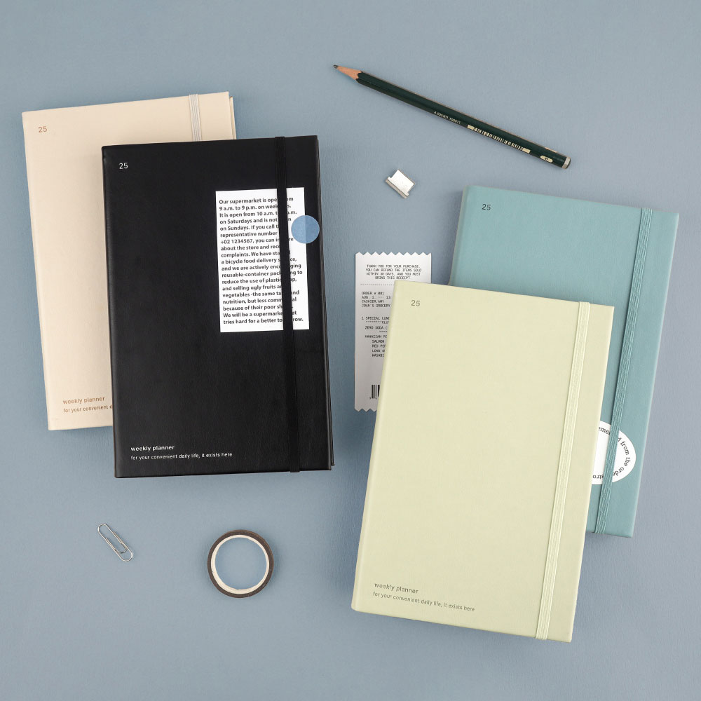 2025 Work And Week Large Dated Weekly Planner