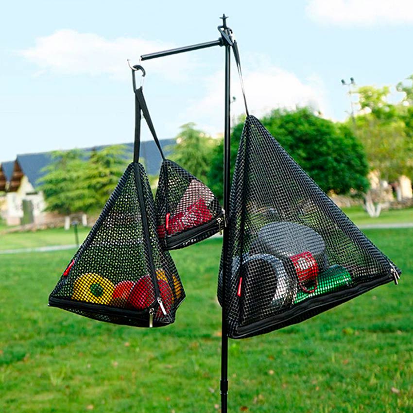 Large Collapsible Triangular Dish Drying Net