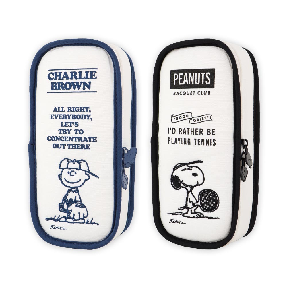 PEANUTS Snoopy Vintage Cotton Zipper Pencil Case