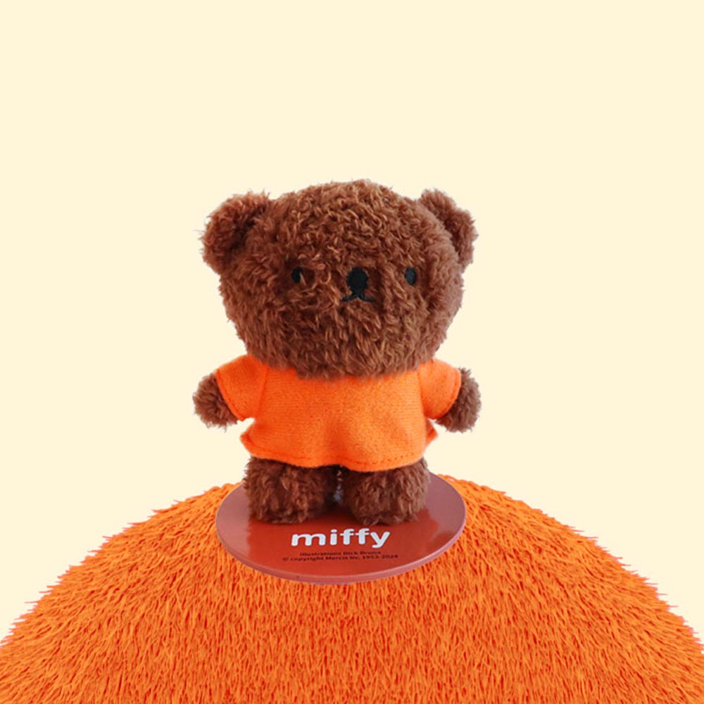 Miffy Boris Magnet Standing Fluffy Plush