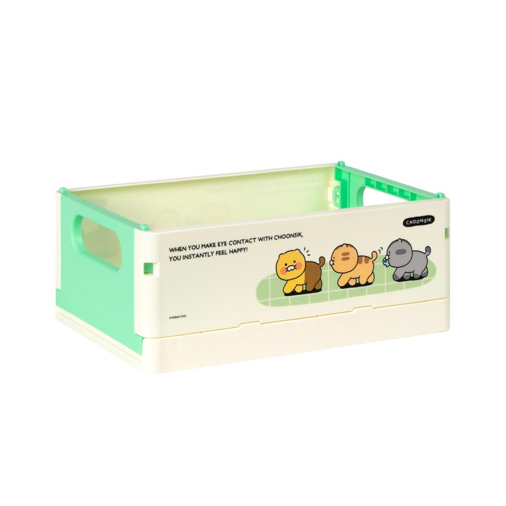 Choonsik Small Folding Storage Box: Cute & Functional