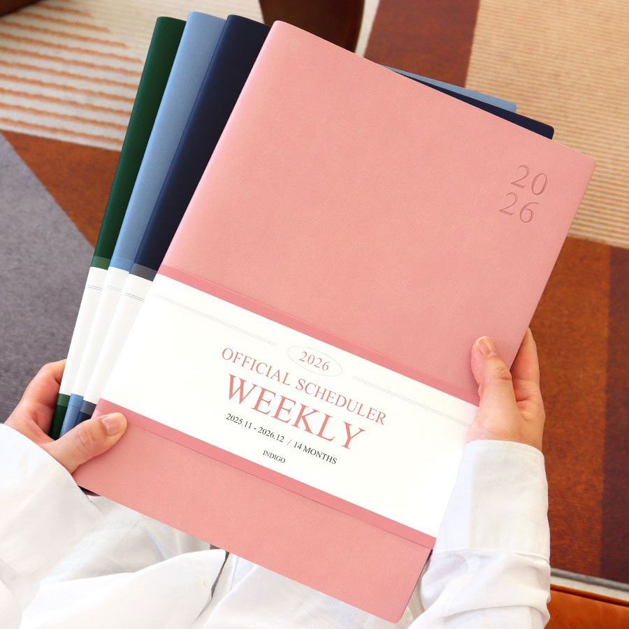 2026 Official A4 Dated Weekly Planner Scheduler