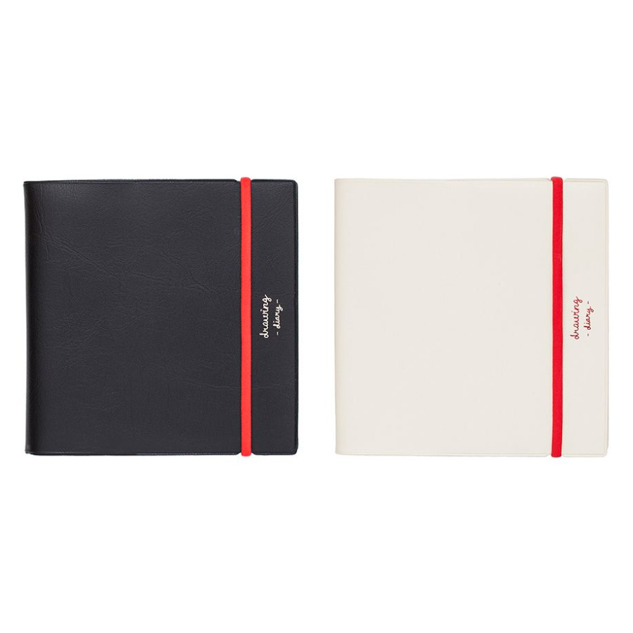 Square Band Drawing Dateless Weekly Diary Journal