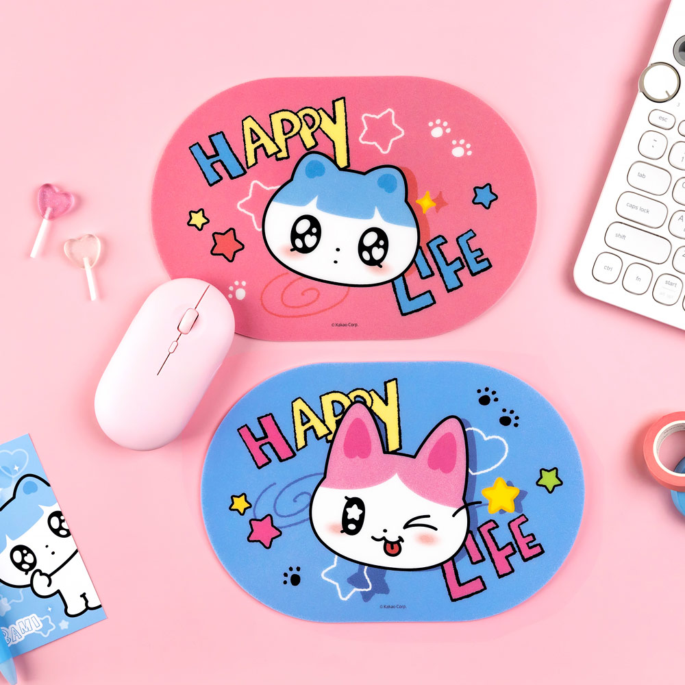 Happy Life Mouse Pad
