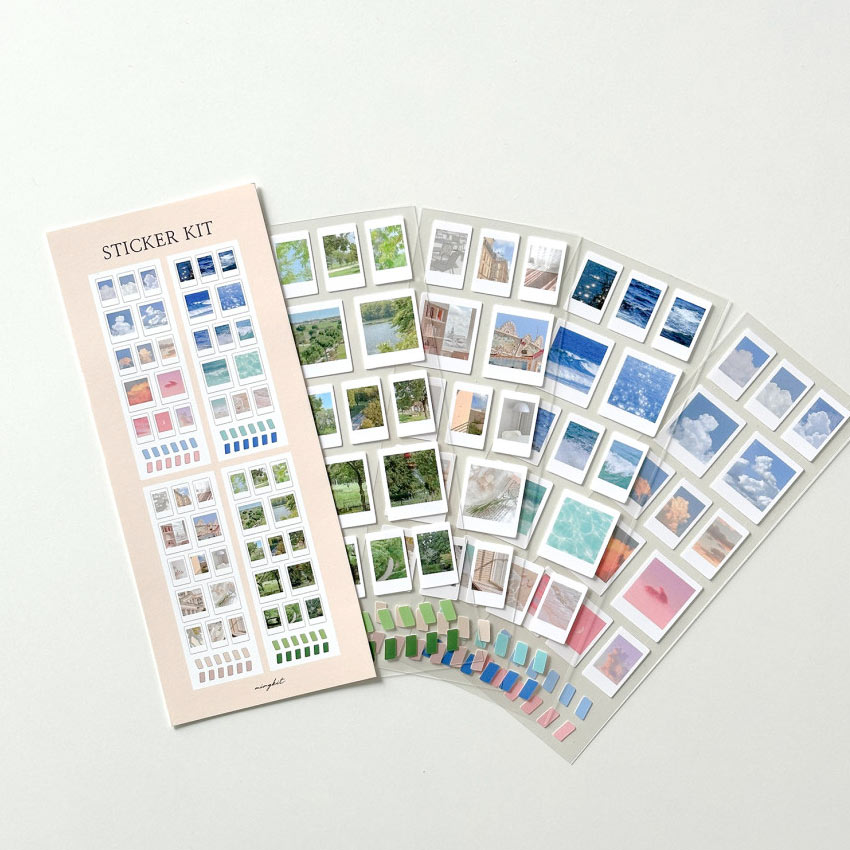 Instant Photo Removable Sticker Pack