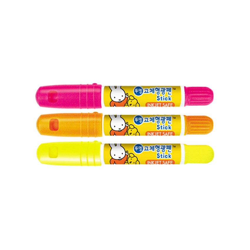 Miffy Creamy Solid Gel Highlighter Set of 3
