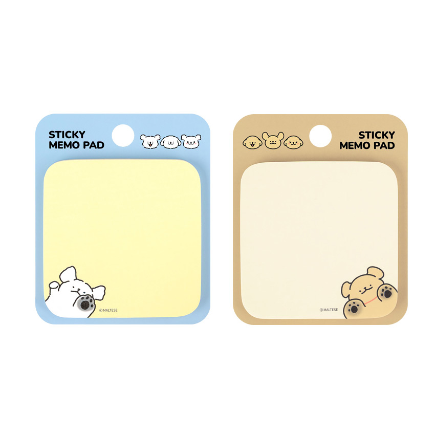 Puppy Sticky Notes Pad