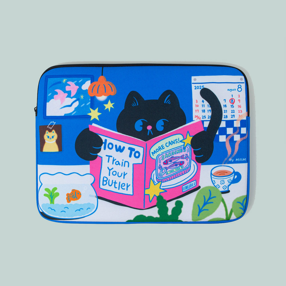 Training My Butler iPad Tablet & 13-inch Laptop Sleeve