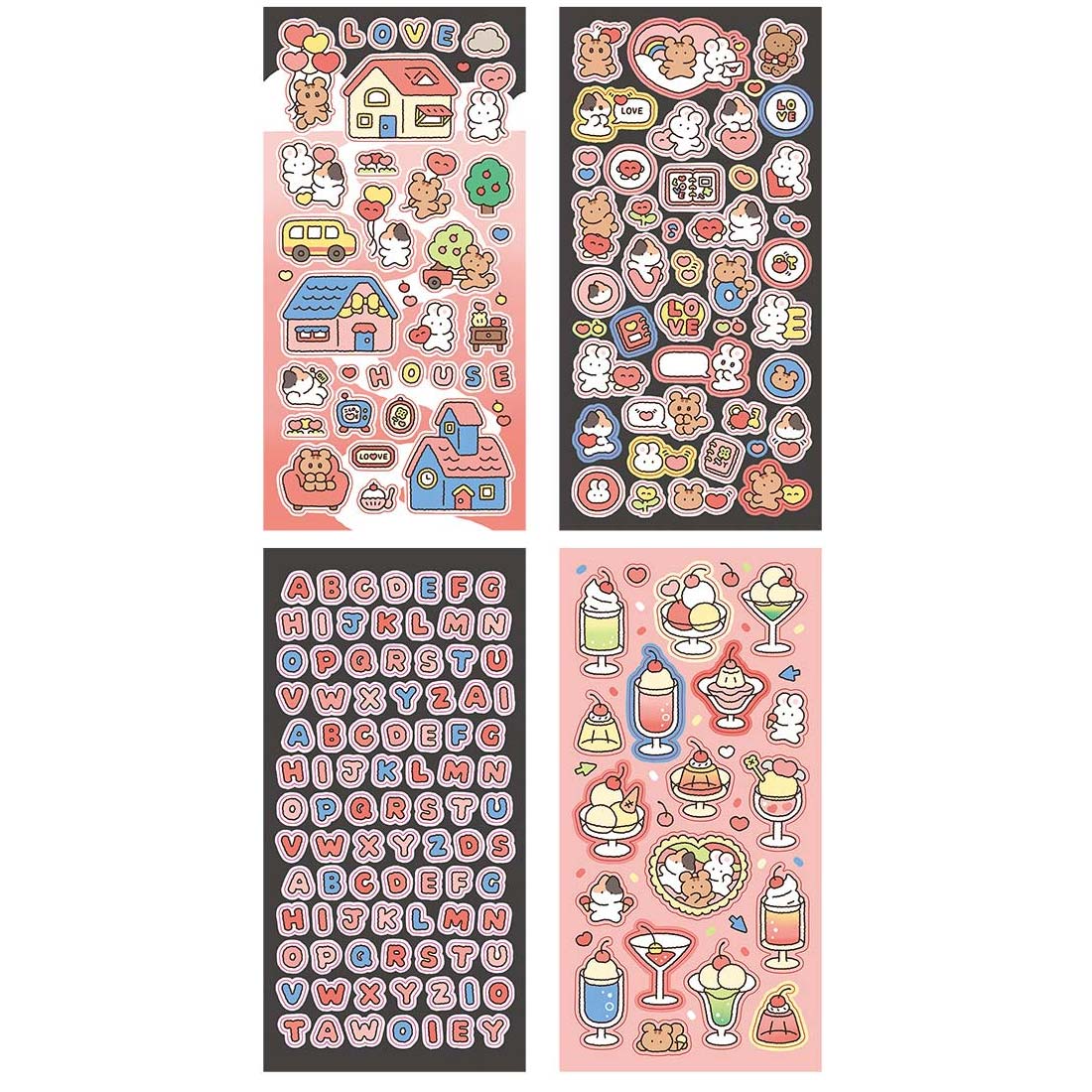 Love More Decorative Sticker