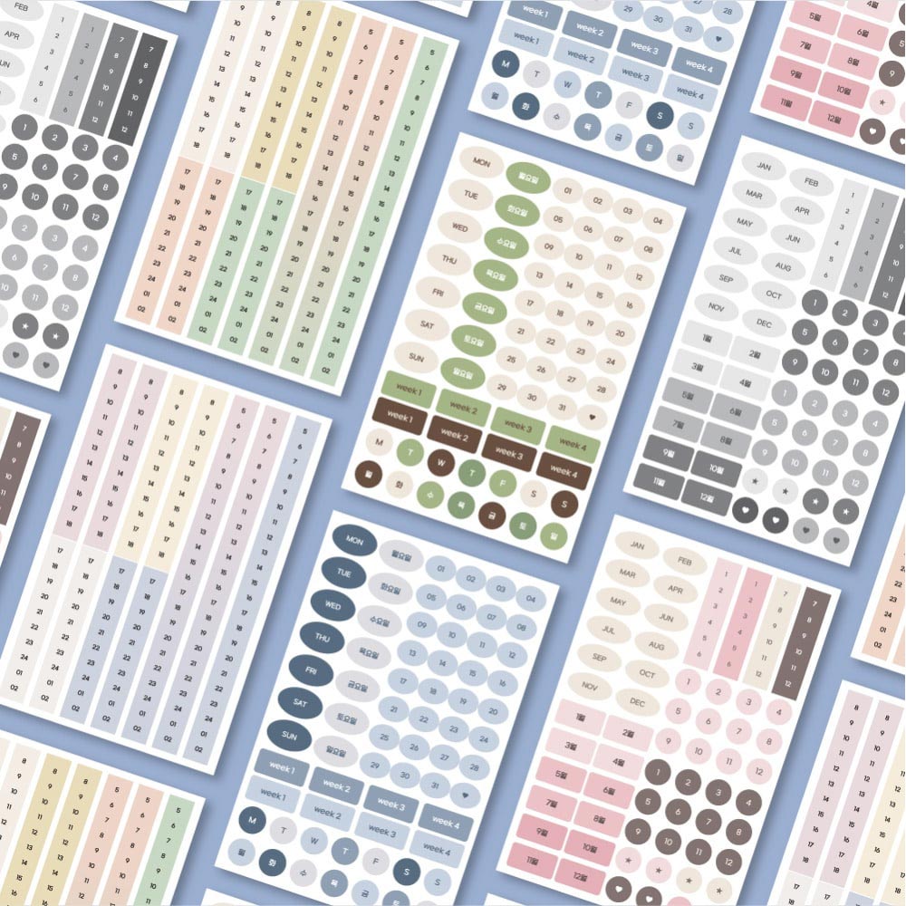 My Flow Planner Sticker Set