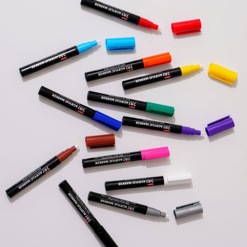 My Multi-Surface 12 Color Acrylic Paint Marker Set