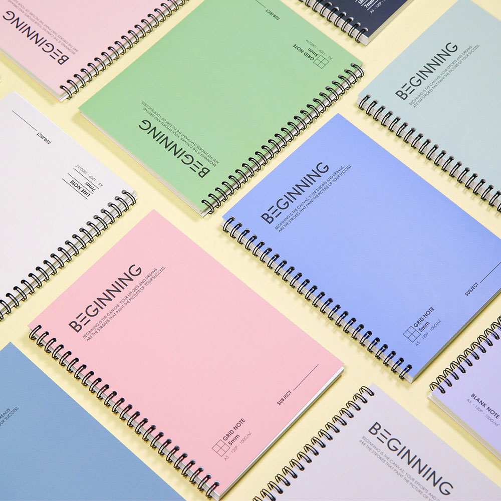 Beginning A5 Grid Notebook