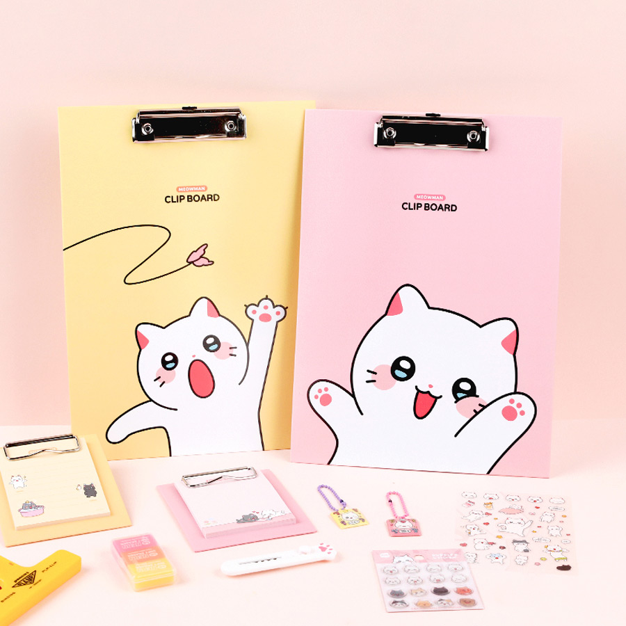 Cute Cat A4 Clipboard