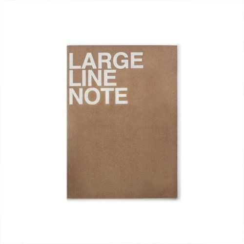 Jstory Thread stitching large lined notebook